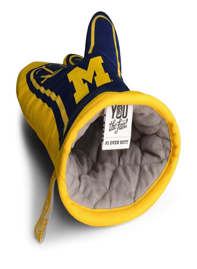 YouTheFan NCAA Michigan Wolverines #1 Oven Mitt , 13.25" x 6.5" - Image 4