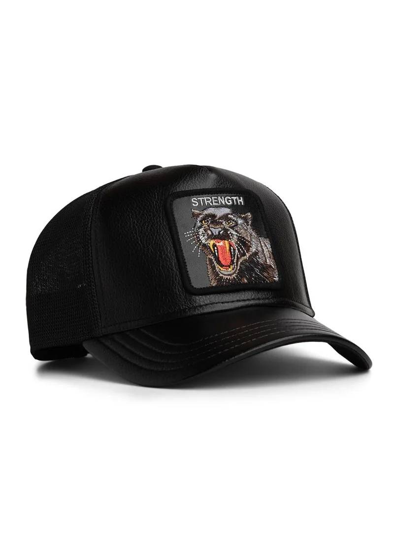 Goorin Bros. Goorin Bros. Faux Leather Panther Trucker Cap