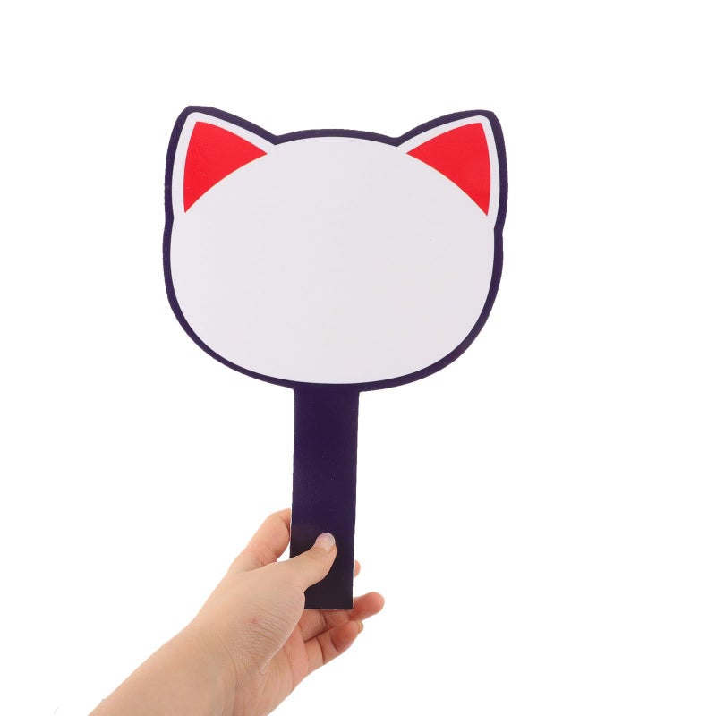 2pcs Dry Erase Scoreboards 20x28cm Single Sided Writable Whiteboard Paddles for Classroom Voting - Image 5