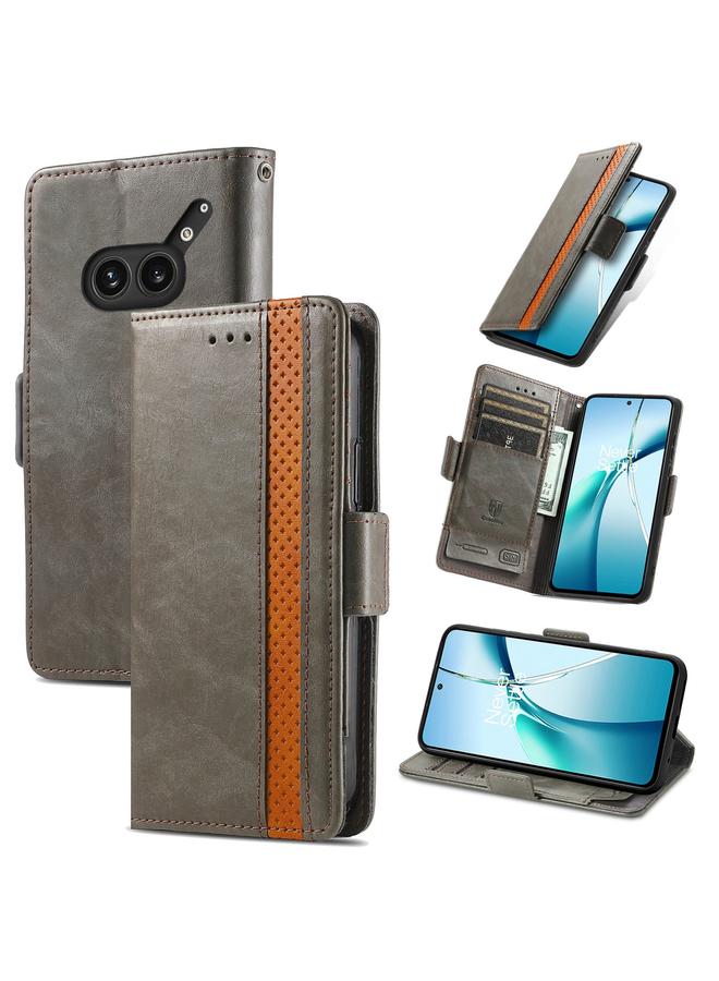 Case For Nothing Phone 2a Plus CaseNeo Splicing Dual Magnetic Buckle Leather Phone Case
