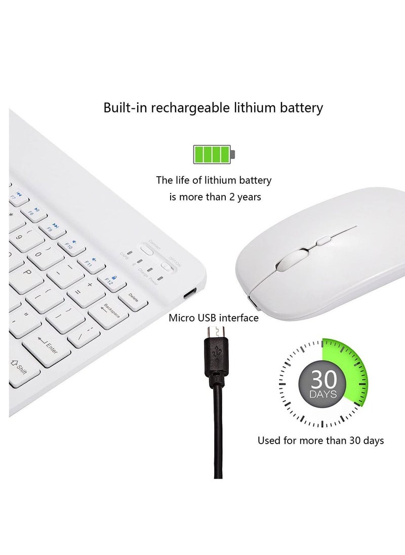 general Bluetooth Keyboard and Mouse Combo Rechargeable Portable - Image 5