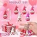 JellyArch 50pcs Valentines Day Mini Gnomes Figurines Keychain Gifts Bulk Miniature Gnome Figure Keychain - Image 4