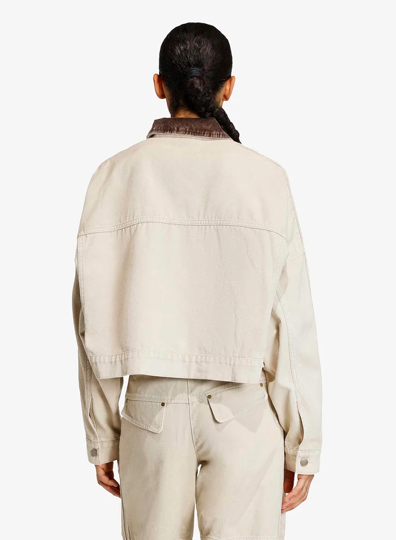 اديداس اوريجينالز Essentia Logo Denim Jacket