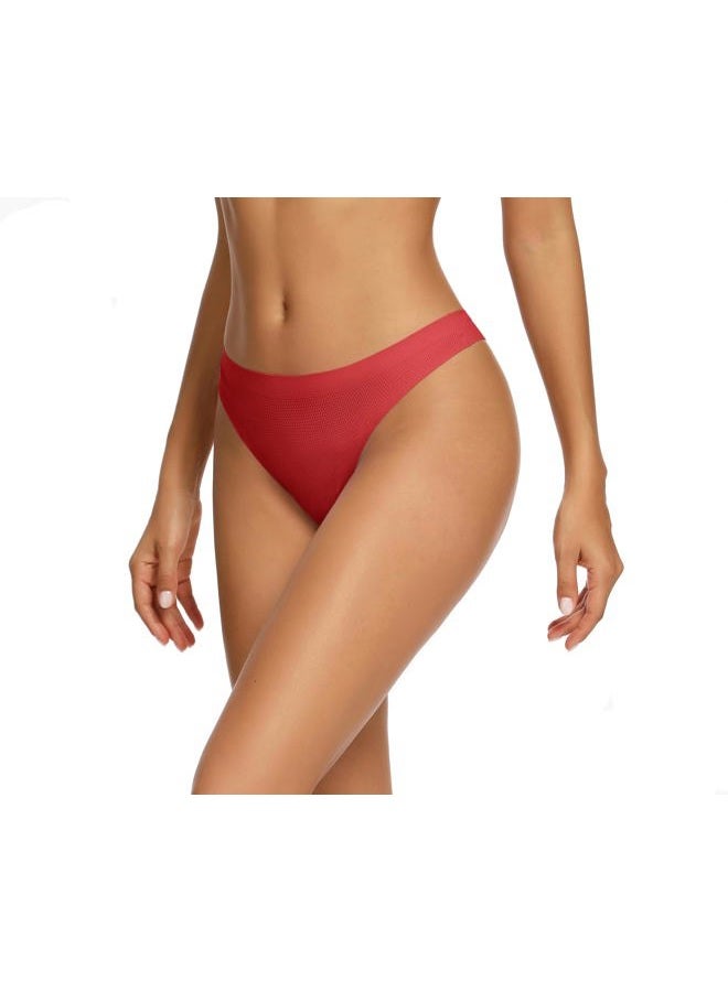 voenxe 5 Pack Women's Seamless Bikini Underwear, Invisible Underwear, Multipanties Microfibre, Underwear Panties, Stretch Invisible Seamless Panties - Image 2