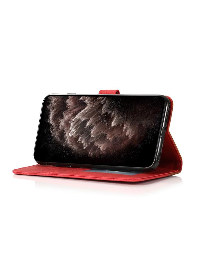 S-TOP Case For iPhone 14 Pro Max Dual-color Stitching Leather Phone Case - Image 5