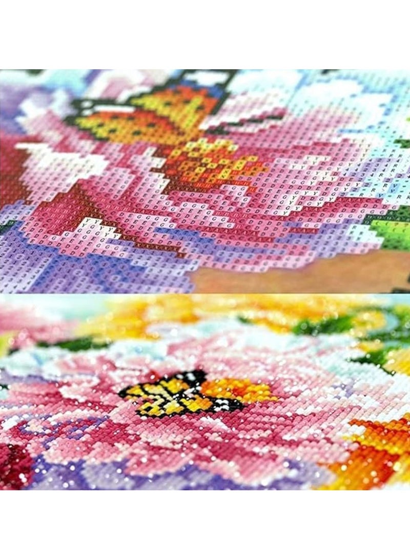 مجموعة ديكور الماسية DIY 5D عبارة عن مجموعة كاملة من الماس، تمثل الناس والنساء، وهي عبارة عن مجموعة لصق جدارية للديكور المنزلي رائعة للمنزل وغرفة المعيشة والمكتب والمطبخ والمتجر بحجم 30x30 سم. - Image 5