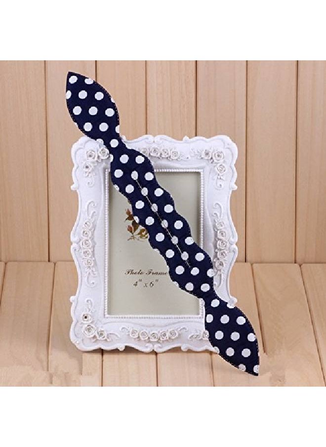 Lovef Jewelry - Lovef 6Pcs Women'S Korean Magic Hair Accessories Cute Rabbit Bunny Ear Sponge Hair Styling Tools Polka Dot Bow Hair Bun Maker Bun Curler Twist For Ponytail - Image 1