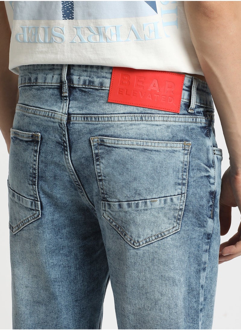 THE BEAR HOUSE Men’s Jeans Lightweighted & Comfortable, Perfect for Casual Wear, Ideal for Everyday & Summer Wear  - Image 4