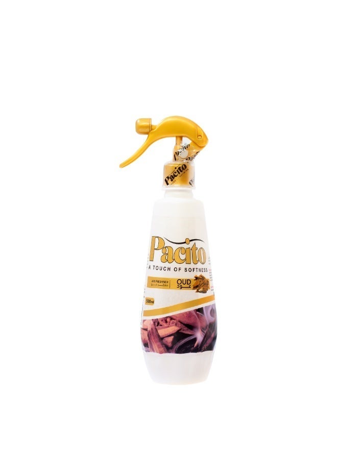 باسيتو باسييتو معطر جو برائحة العود الفاخرة - عطر منزلي يدوم طويلاً، 500 مل - Image 1