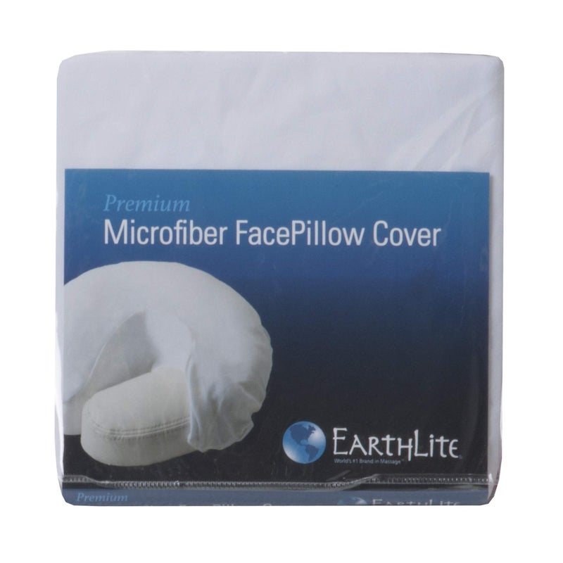 EarthLite Professional Microfiber Face Cradle Cover - Silky, Wrinkle Resistant, Quick-Drying, Reusable for Massage Tables (1 Pack) - Image 2