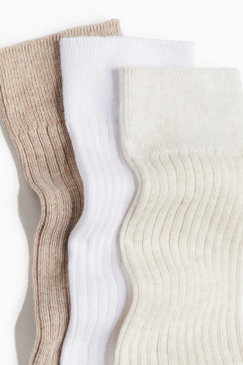 H&M 3-pack long socks