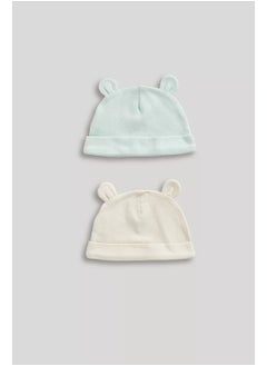 mothercare My First Baby Hats - 2 Pack  - Image 1