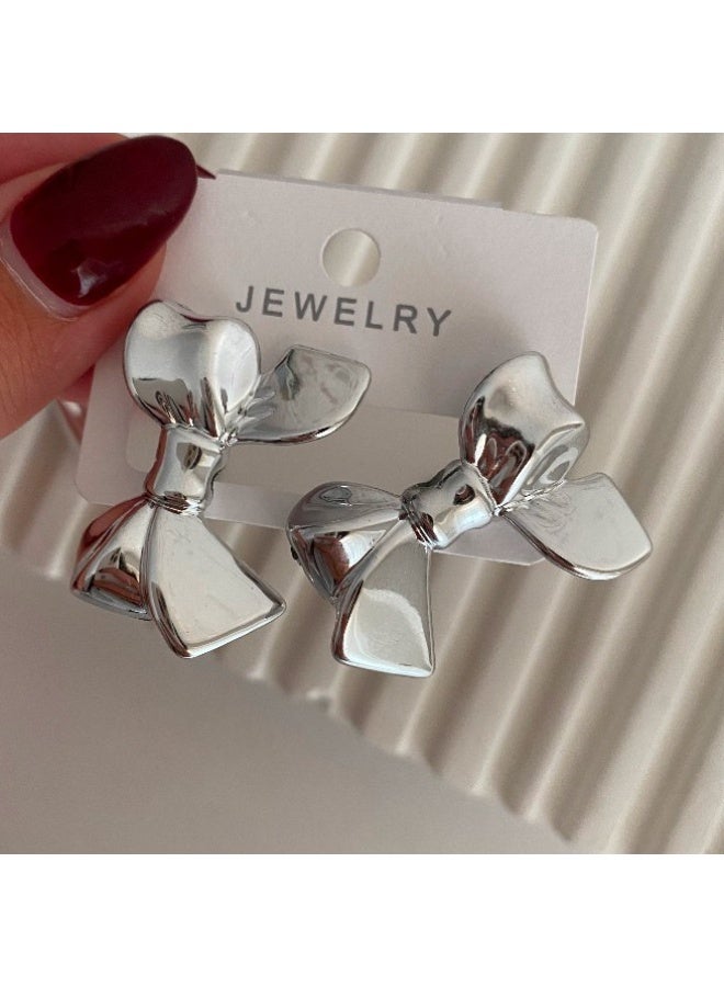 Elegant Bow Earrings for Women & Girls – Stylish and Delicate Design - Image 3