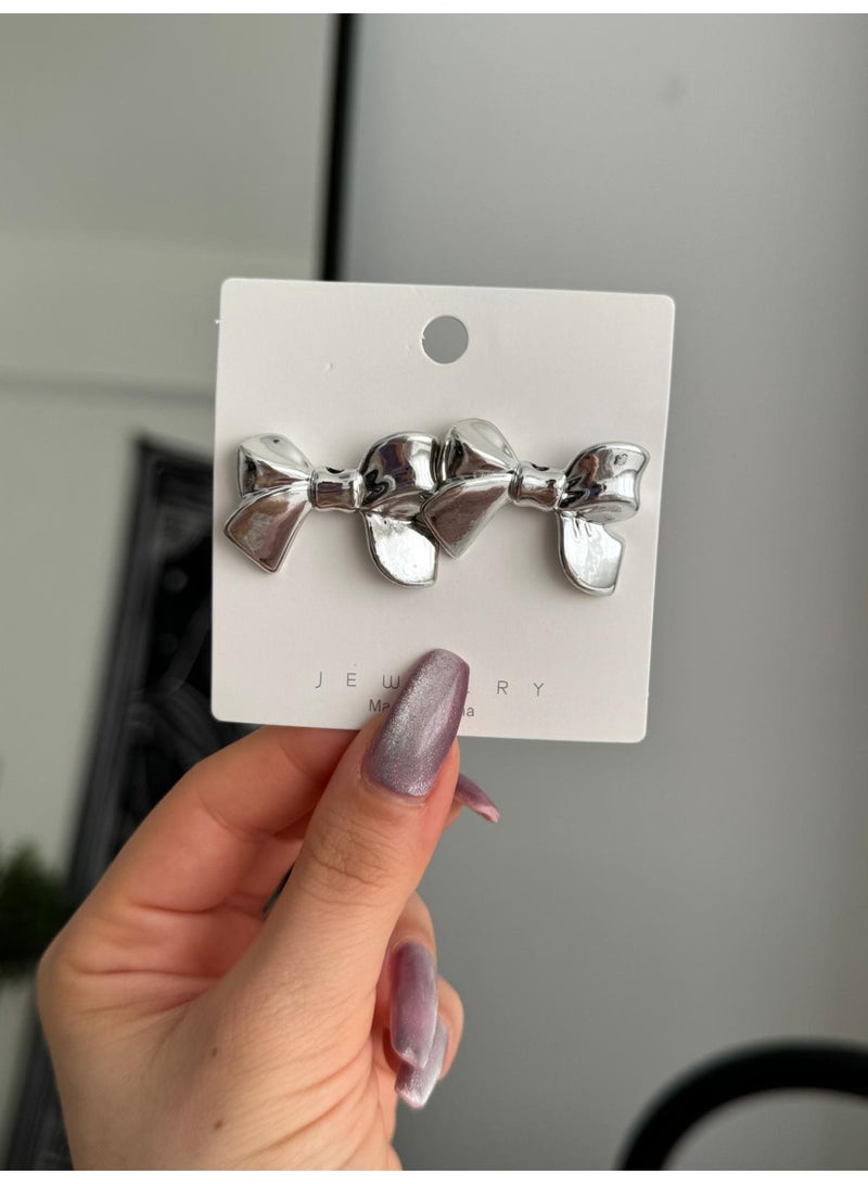 Elegant Bow Earrings for Women & Girls – Stylish and Delicate Design - Image 4