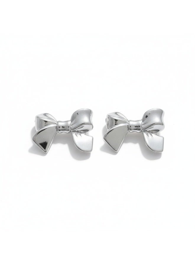 Elegant Bow Earrings for Women & Girls – Stylish and Delicate Design - Image 2