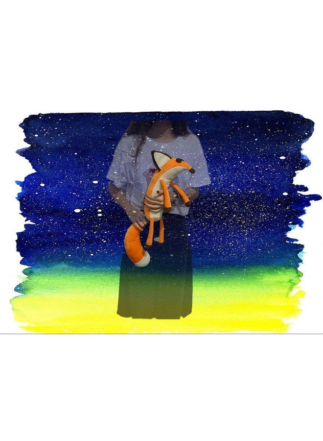 VANVENE The Little Fox Le Petit Fox Plush Doll Puppet Toy, Fox Throw Pillow Orange Fox Cartoon Sleeping Stuffed Toy for Prince Christmas/Birthday/Party - Image 5