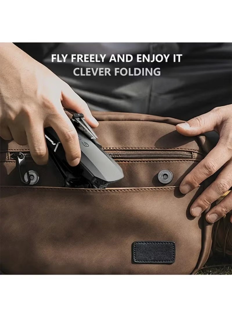 A ZONE Mini Drone with Camera 1080p HD Foldable Drone for Kids Adults with Carrying Case Battery 90° Adjustable Lens Altitude Hold One Key Takeoff 360° Flip Toy Gift - Image 2