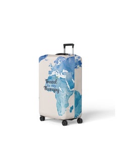 Generic Luggage Cover Travel Is My Therapy  - Image 2