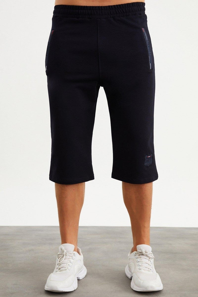 Mysport 201762 Pocket Embroidery Detailed Men's Capri  - Image 2