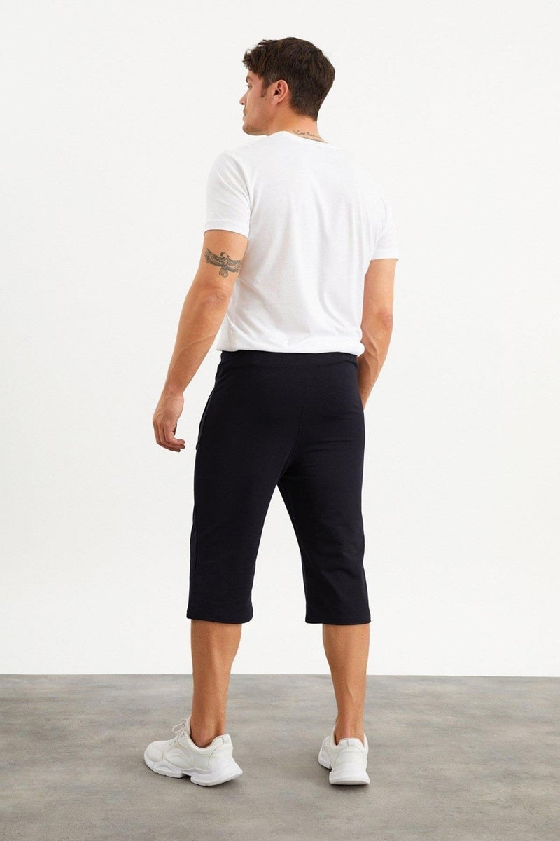 Mysport 201762 Pocket Embroidery Detailed Men's Capri  - Image 5