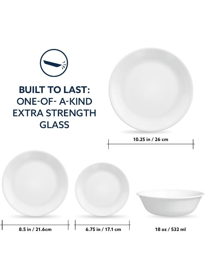 Corelle طقم أدوات مائدة كوريل فيتريل 8 قطع لخدمة 2 - Image 2