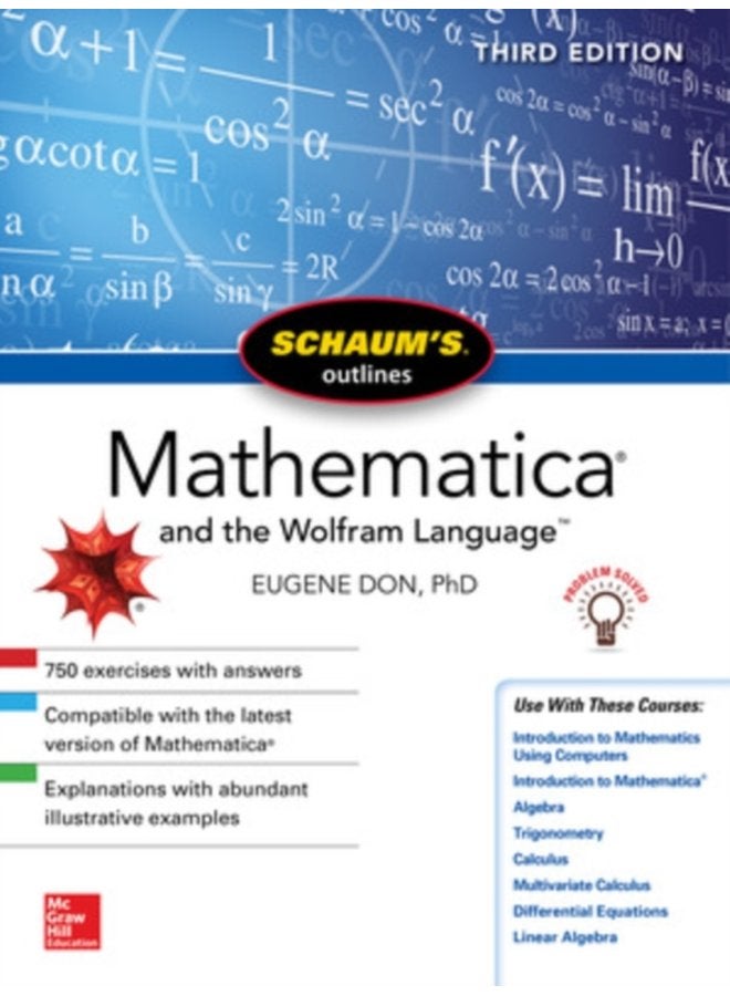 Schaum s Outline of Mathematica Third Edition - Paperback