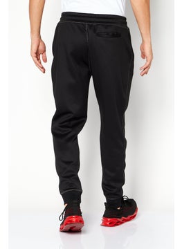 Men Drawstring Brand Logo Stretchable Jogger Pants, Black - pzsku/Z9B16E118EA5A12785110Z/45/_/1737728168/444a6607-c7e4-487d-bf60-cd72c09e4d86