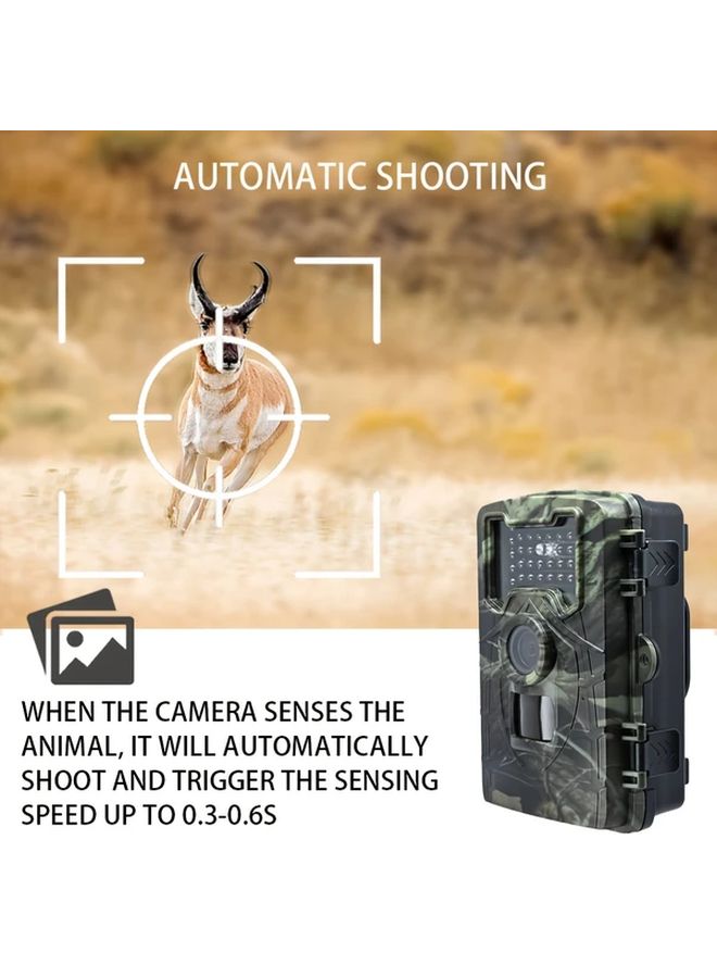 36 ميجابيكسل كاميرا مراقبة خارجية برؤية ليلية بالأشعة تحت الحمراء بدقة 1080P لمراقبة الحياة البرية مع كشف الحركة - Image 2