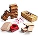 Charniol Set of 6 Puzzle Box Wooden Secret with Compartment 3D Brainteaser Lock Wood Brain Teaser Difficult Gifts Game for Adults and Teens Styles - Image 3