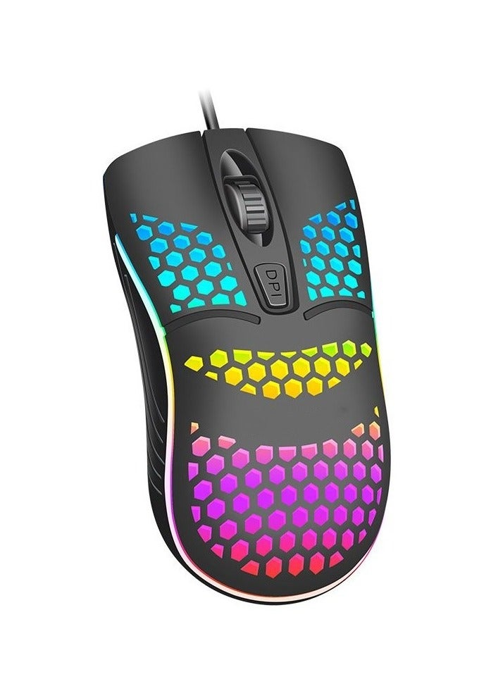 KUYING New Beehive Wired Mouse 