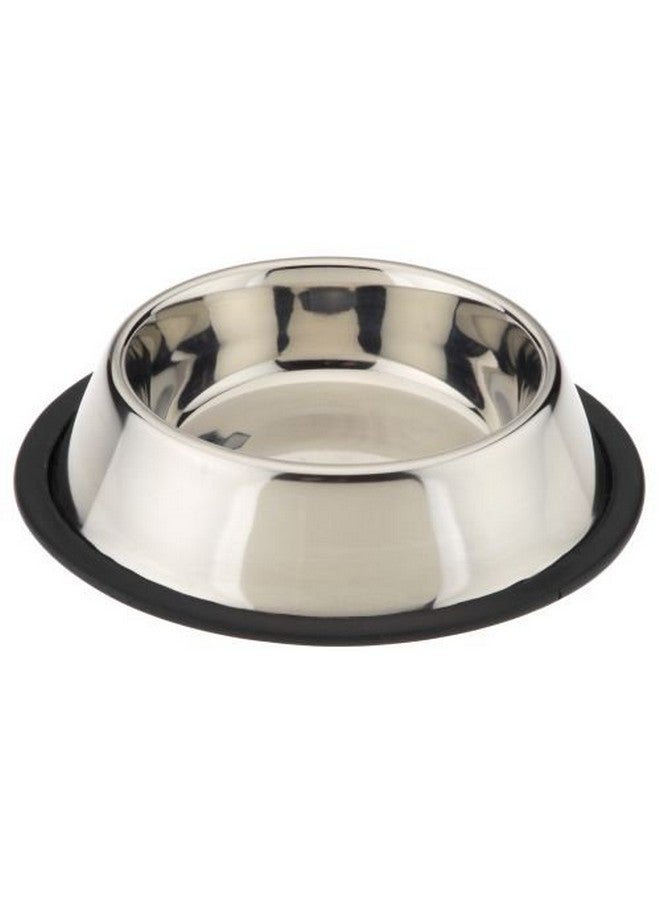 Pets Empire Stainless Steel Dog Bowl | Dog Food Bowl | Dog Feeding Bowl | Anti Skid, Stainless Steel Cat Bowl | Cat Feeding Bowl | Medium 1600 ml| 1.2 x 29.9 x 10 cm - Image 1