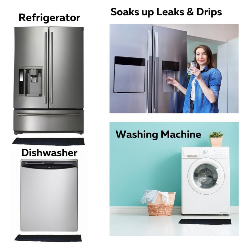 Evelots Water Absorber Snake Sock -4 Pack-Reusable Water Barrier - Absorbs 10 Times its Weight-Great for Leaks & Spills from Doors, Windows, Water Tank, Heavy Rain, Shower Tub-3 Feet Long - Image 3