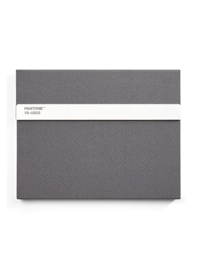 Pantone Creative Unlined Notebook with Pencil – Ideal for Ideas & Doodles – Grey