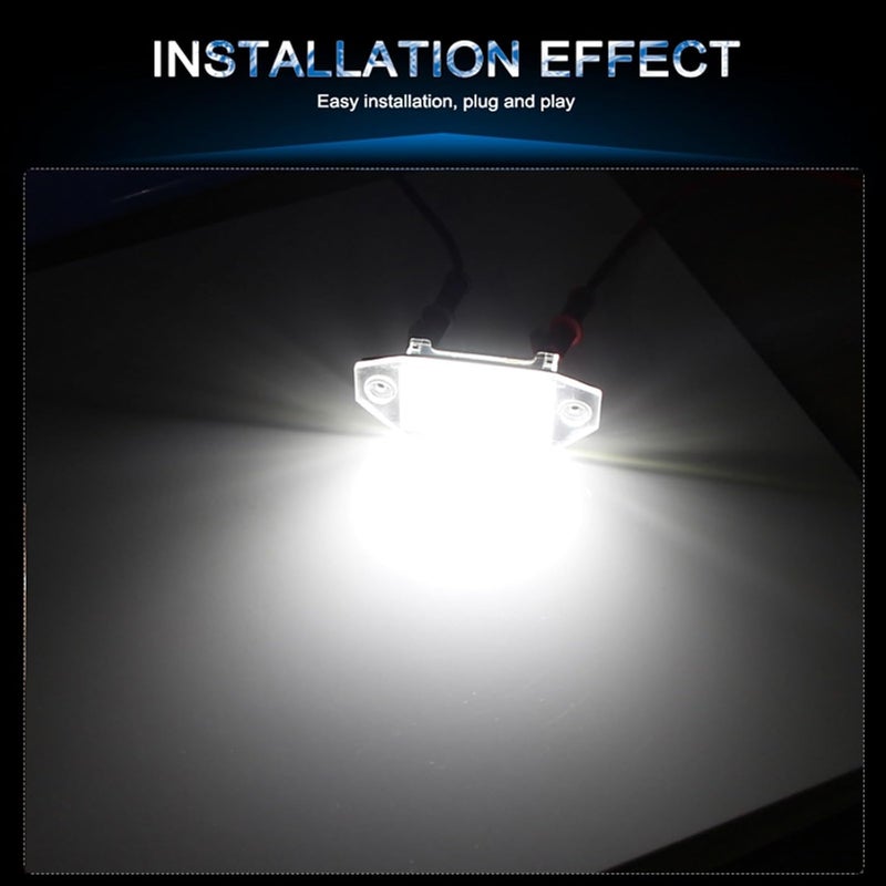 QASULER License Plate Light for Ford Mondeo MK3 - Image 4