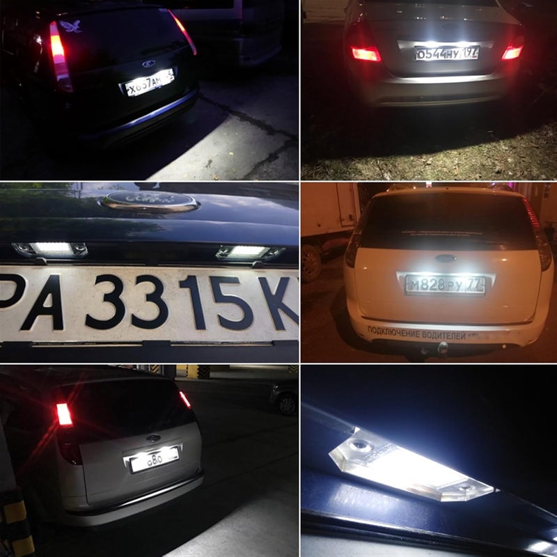 QASULER License Plate Light for Ford Mondeo MK3 - Image 5