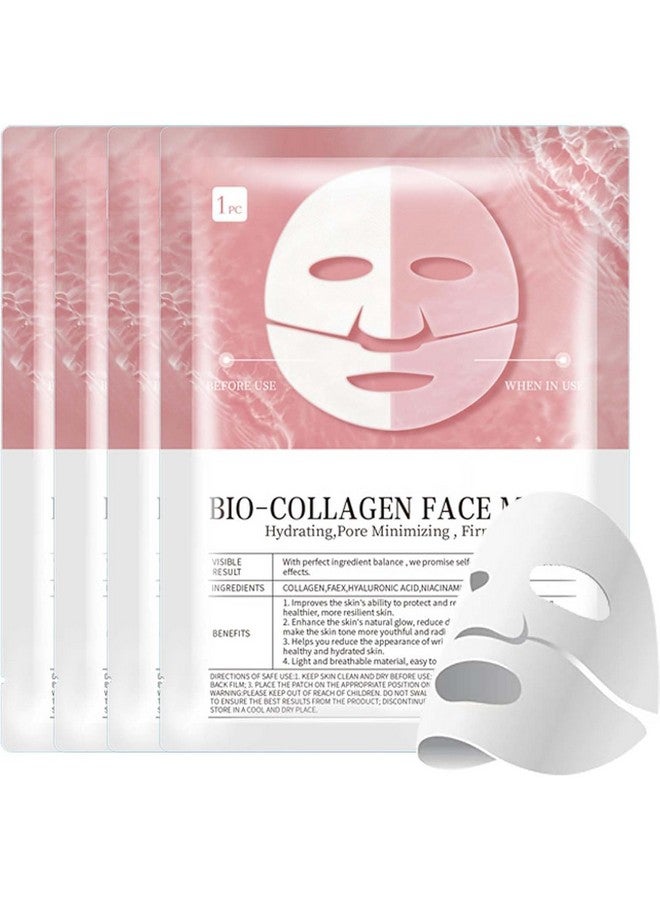 VPGS Collagen Mask, Bio-collagen Real Deep Face Mask, Hydrating Overnight Hydrogel Mask, Pore Minimizing, Elasticity Improvement, Korean Skincare (3 Pcs) - Image 1