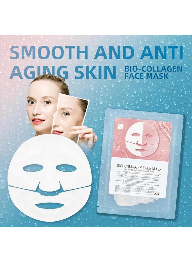 VPGS Collagen Mask, Bio-collagen Real Deep Face Mask, Hydrating Overnight Hydrogel Mask, Pore Minimizing, Elasticity Improvement, Korean Skincare (3 Pcs) - Image 3