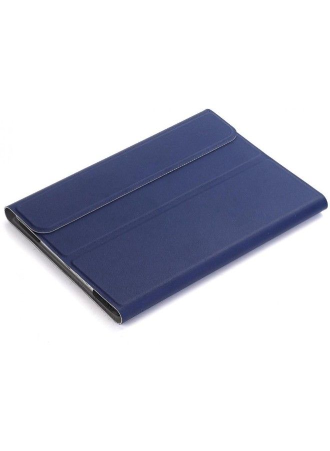 NIBEMINENT Ultra-Slim Keyboard Case Cover With Bluetooth Wireless Blue/Black  - Image 2