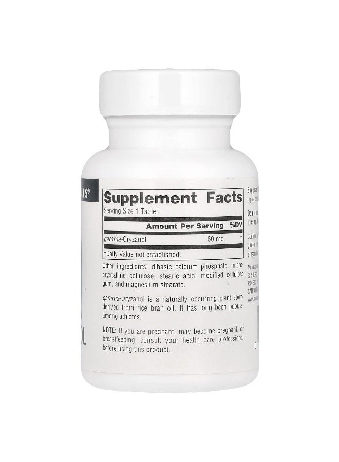 Source Naturals Source Naturals, Athletic Series, Gamma Oryzanol, 60 mg, 100 Tablets  - Image 2