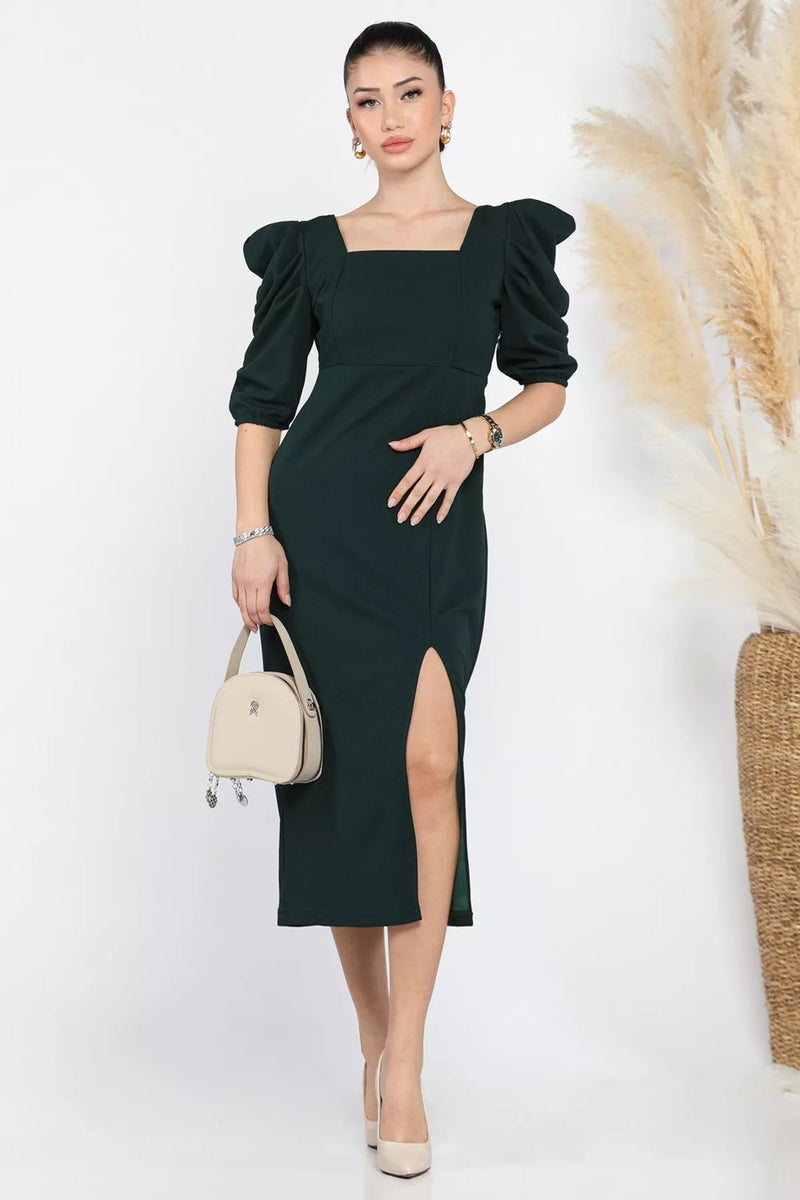 Gülseli Square Neck Dress  - Image 1