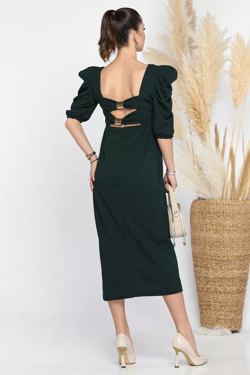 Gülseli Square Neck Dress  - Image 4