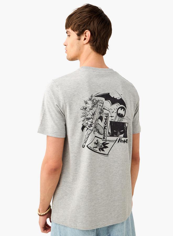 سبلاش فيڤ تيشيرت بياقة دائرية بطبعة الجوكر - Image 3