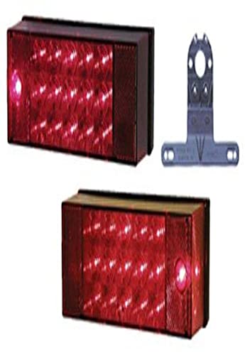 Perterson Peterson V947 LED Stop/Turn/Tail & Side Marker Rectangle Submersible Over 80" Kit - Image 1