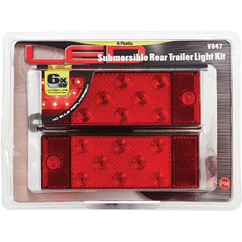 Perterson Peterson V947 LED Stop/Turn/Tail & Side Marker Rectangle Submersible Over 80" Kit - Image 3