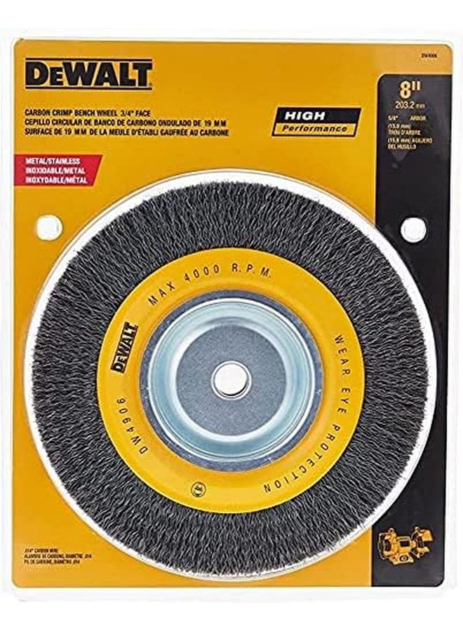 DEWALT Crimped Wire Wheel Brushes For Bench Grinders 115 Mm Diameter X 20 Mm Length  - Image 2