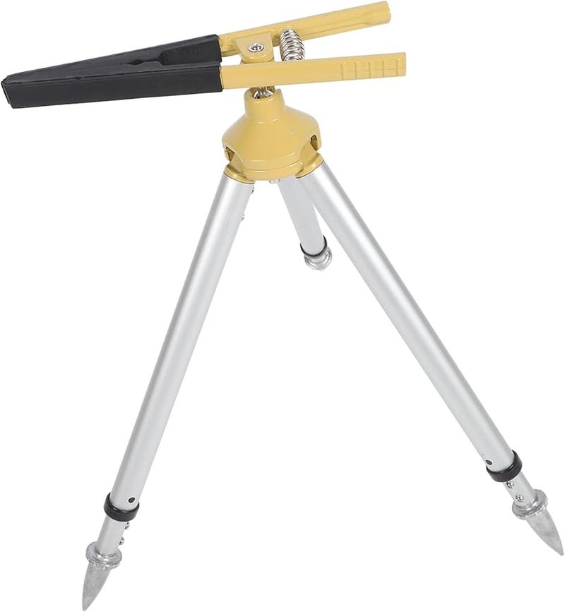 Aramox Adjustable Aluminum Alloy Surveying Tripod Stand Lightweight Durable for Total Station - Image 3