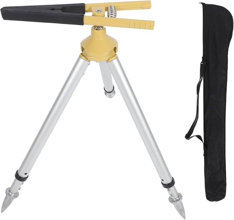 Aramox Adjustable Aluminum Alloy Surveying Tripod Stand Lightweight Durable for Total Station - Image 4