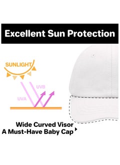 BreeJooy Baby baseball cap 2-6 years old toddler hat,  baby hat for boys girls cotton  kids sun hat  - Image 5
