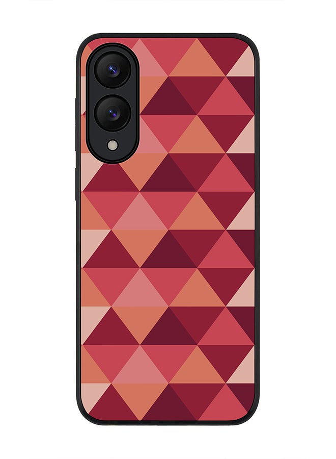 For Samsung Galaxy S25 Edge Case,Slim fit Camera Protection, Shockproof Thin Phone cover  - Topsy Turvy Triangles