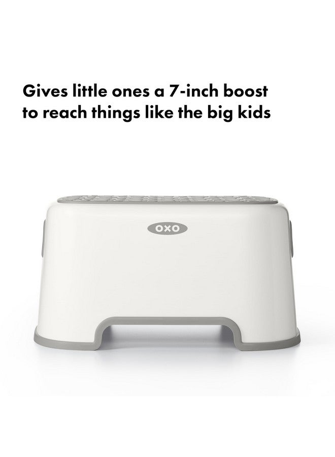 OXO Tot Step Stool, Gray, 7 Inch (Pack of 1) - Image 2
